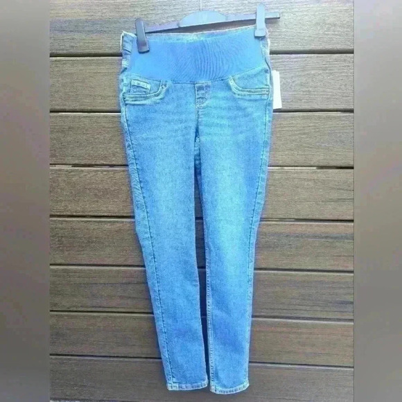 H&M Mama Maternity Skinny Jeans with Panel Size Small NWT - Picture 1 of 6